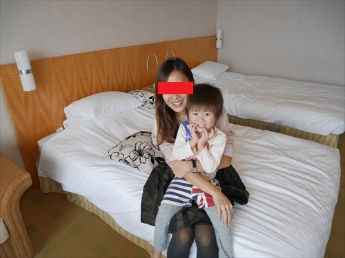 15日・ラグナガーデンホテルで次男の誕生会!