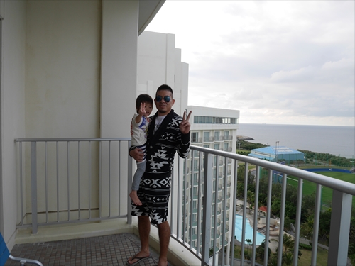 15日・ラグナガーデンホテルで次男の誕生会!