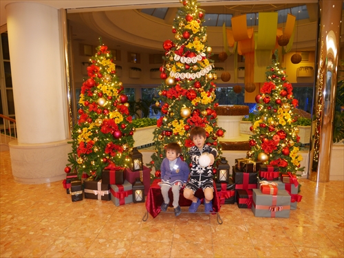 15日・ラグナガーデンホテルで次男の誕生会!