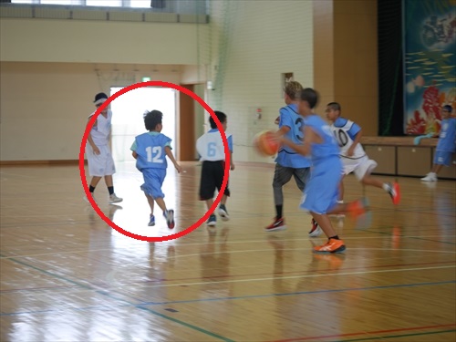 12日・バスケットの初試合!