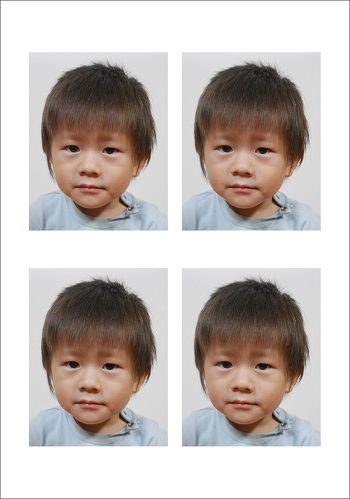 2日・パスポート用の写真を自作しました!