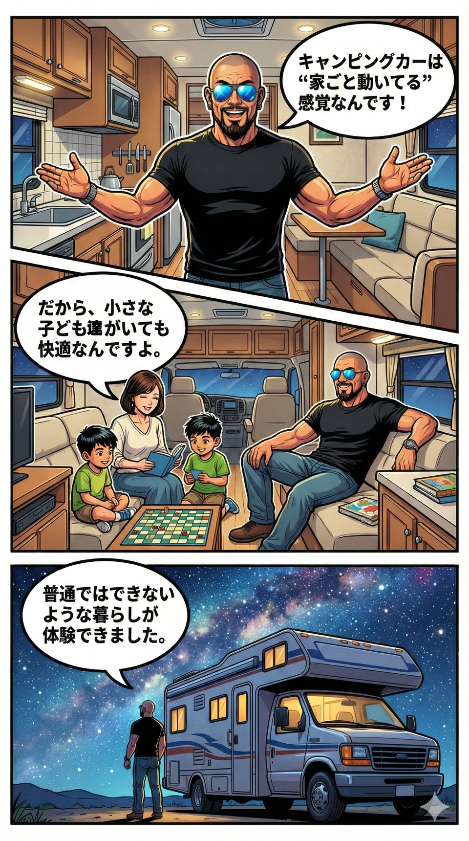 3ページ目:家ごと旅する、家族の時間