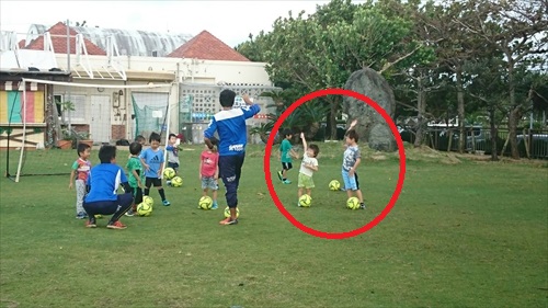 22日・サッカーの無料体験へ!