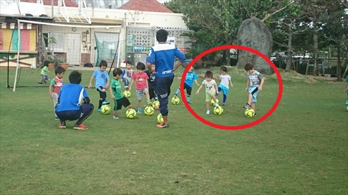 22日・サッカーの無料体験へ!