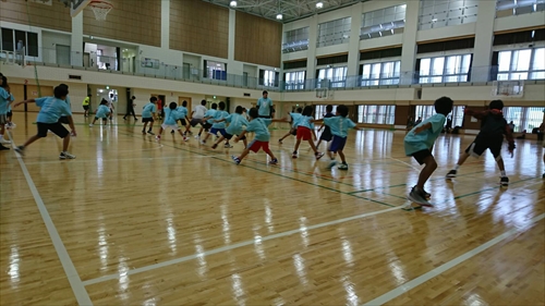 23日・与那原でバスケットボール!