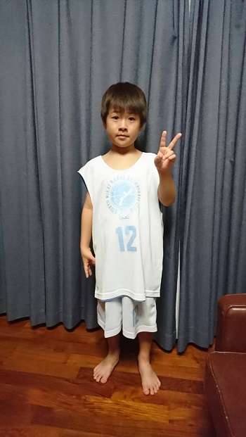 30日・ユニフォームが出来ました!