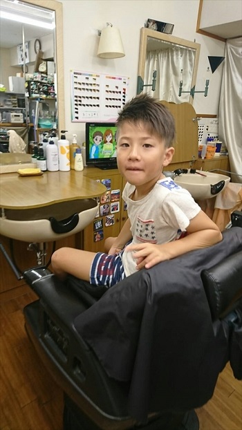 25日・兄弟で同じ髪型！