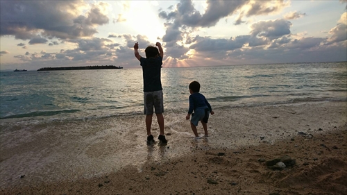 13日・本部の海で釣り！