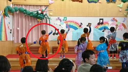 2日・生活発表会でドラゴンボール！